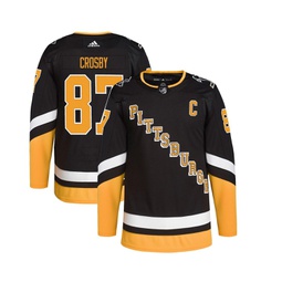 Mens Sidney Crosby Black Pittsburgh Penguins Alternate Authentic Player Jersey