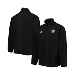 Mens Black Pittsburgh Penguins COLD.RDY Quarter-Zip Jacket