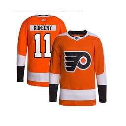 Mens Travis Konecny Orange Philadelphia Flyers Authentic Pro Home Player Jersey