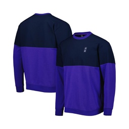 Mens Navy and Purple Argentina National Team Graphic Pullover Sweatshirt