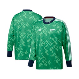Mens Green Arsenal 2023/24 Authentic Football Icon Goalkeeper Jersey