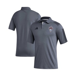 Mens Gray Colorado Rapids 2023 On-Field Training Polo Shirt