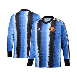 Mens Black Manchester United Authentic Football Icon Goalkeeper Jersey
