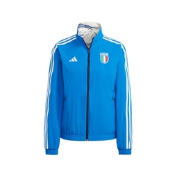 Womens Blue Italy National Team Anthem Reversible Full-Zip Jacket