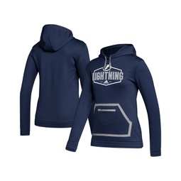 Womens Royal Tampa Bay Lightning Team Issue Pullover Hoodie