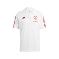 Mens White Manchester United 2023/24 On-Field Training Polo Shirt