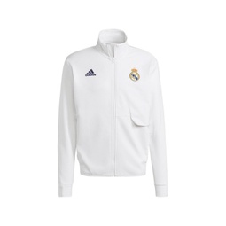 Mens White Real Madrid 2023/24 Anthem Full-Zip Jacket