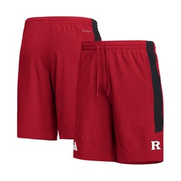 Mens Scarlet Rutgers Scarlet Knights AEROREADY Shorts
