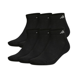 Mens Cushioned Athletic 6-Pack Low Cut Socks