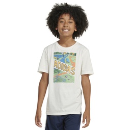 Big Boys Short-Sleeve Play Sport Graphic Cotton T-Shirt