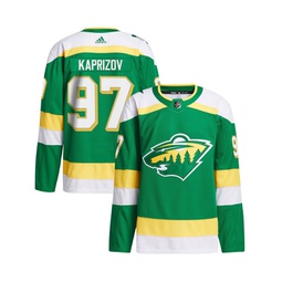 Mens Kirill Kaprizov Green Minnesota Wild 2023/24 Alternate Authentic Player Jersey