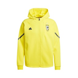 Mens Yellow Columbus Crew 2024 Anthem Travel Full-Zip Jacket