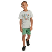 Toddler & Little Boys Graphic Cotton T-Shirt & Shorts 2 Piece Set