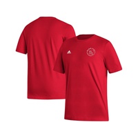 Mens Red Ajax Crest T-shirt