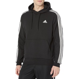 Mens adidas Essentials French Terry 3-Stripes Pullover Hoodie