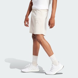 ALL SZN French Terry 3-Stripes Garment-Wash Shorts