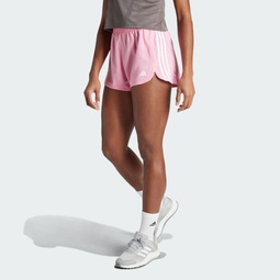 Pacer Training 3-Stripes Woven High-Rise Shorts