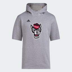 NC State Baseball Short Sleeve Hoodie