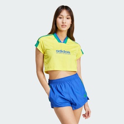 Tiro Cut 3-Stripes Crop Jersey