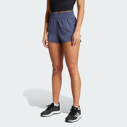 Pacer Training 3-Stripes Woven High-Rise Shorts