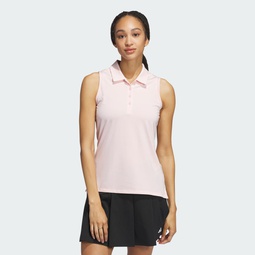 Ultimate365 Solid Sleeveless Polo Shirt