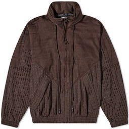 Adidas x SFTM Hooded Track Jacket Dark Brown