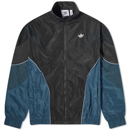 Adidas Rekive Cutline Track Top Black & Arctic Night