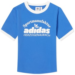 Adidas Retro Graphics T-shirt Blue