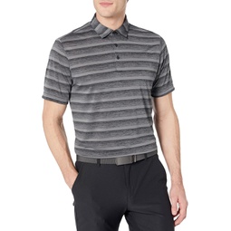 Mens adidas Golf Two-Color Stripe Polo
