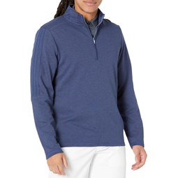 Mens adidas Golf 3-Stripes 1/4 Zip Pullover