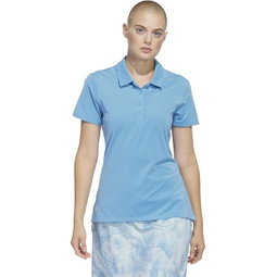 Womens adidas Golf Ultimate365 Solid Short Sleeve Polo