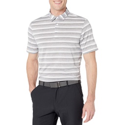 adidas Golf Two-Color Stripe Polo