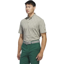 adidas Golf Go-To Printed Short Sleeve Polo