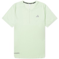 Adidas Ultimateadidas All Over Print T-Shirt Semi Green Spark & White