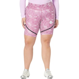 Womens adidas by Stella McCartney Plus Size Training Cycling Tights Printed HI6045