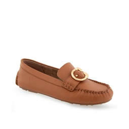 Womens Case Ornamented Loafers