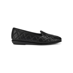 Betunia Quilted Leather Loafers