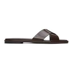Brown Sonia Sandals 241454F124004