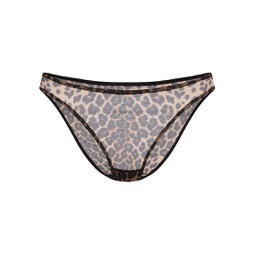 Lucky Leopard Print Brief Panty