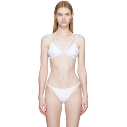 White Marina Bikini 222281F105000