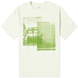 Air Jordan x Union LA x BBS T-Shirt Lime Ice, Sail & Chlorophyll