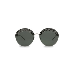 Alaia 61MM Round Sunglasses