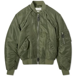 Alexander McQueen Harness Sleeve Bomber jacket Khaki Green