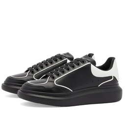 Alexander McQueen Court Sneaker Black,White & White