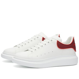 Alexander McQueen TPU Heel Tab Oversized Sneaker White & Red
