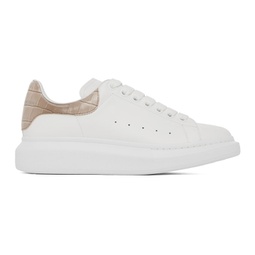 White Oversized Sneakers 231259M237049