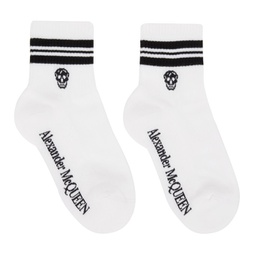 White Skull Sport Socks 231259F076001