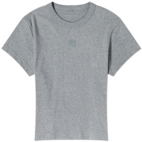 Alexander Wang Glitter Essential Shrunken T-Shirt Nine Iron