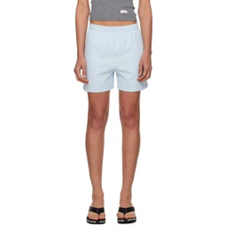 Blue Relaxed-Fit Shorts 241187F088009