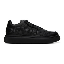 Black Puff Sneakers 241187M237003